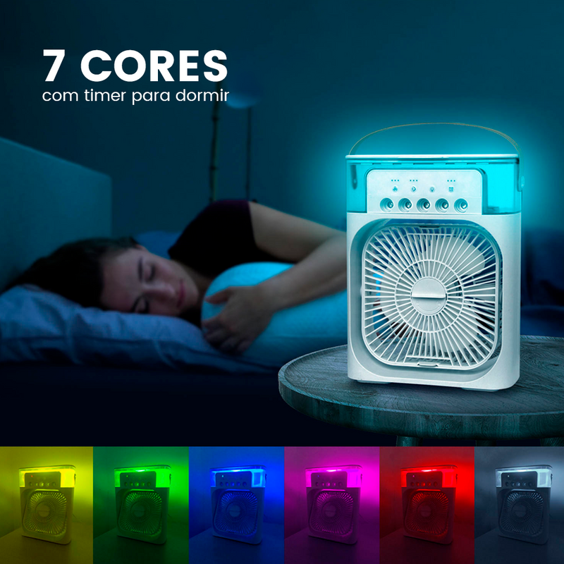 Climatizador e Ar Condicionado Portátil 4 em 1 - FrostBreeze